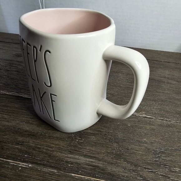 NWT Rae Dunn Artisan Peep's Sake Easter Mug Pink Interior 2021 Magenta - Picture 9 of 9